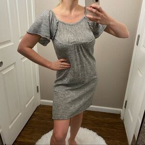 Anthropologie Moth wool alpaca grey Dress size Small
